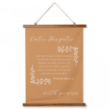 Tapiz de Muro de Madera con temática de las Escrit