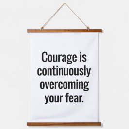 Tapiz De Muro De Madera Valiente