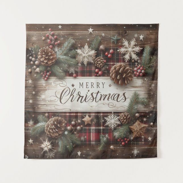 Tapiz de Navidades de país (Anverso)