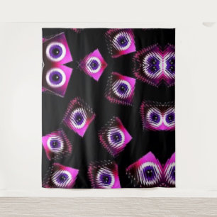 Tapiz de ojos rodante de 88" x 104"