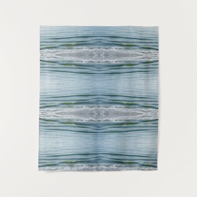 Tapiz de olas oceánicas (Anverso)