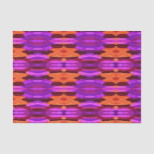 Tapiz de papel de tejido púrpura y Naranja