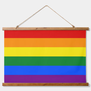 Tapiz de pared con bandera LGBT