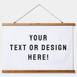 Tapiz de pared con cubierta de madera personalizad