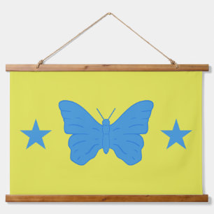 Tapiz de pared con la bandera de Bady Bassit, Bras