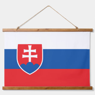 Tapiz de pared con la bandera de Eslovaquia