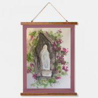 Tapiz de pared con madera de Hail Mary