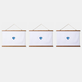 Tapiz de pared con marco de madera Boho