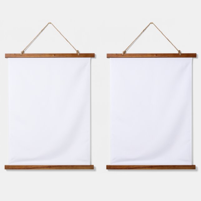 Tapiz de pared con parte superior de madera (Doble)