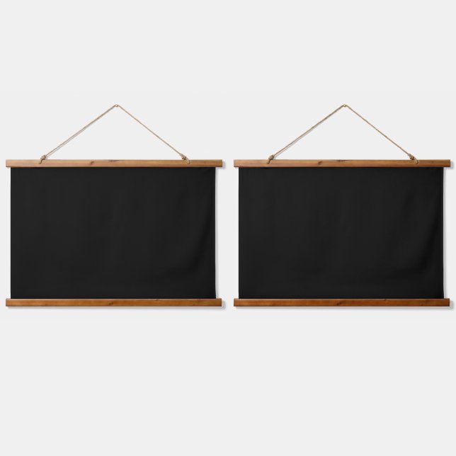 Tapiz de pared con parte superior de madera (Doble)