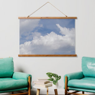 Tapiz de pared con parte superior de madera soñado