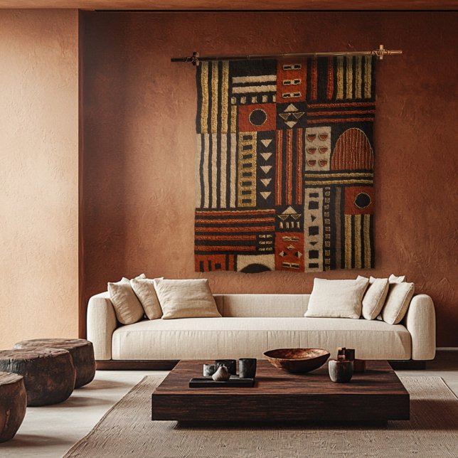 Tapiz de Pared con Patrón de Brocado Africano Mode (Subido por el creador)