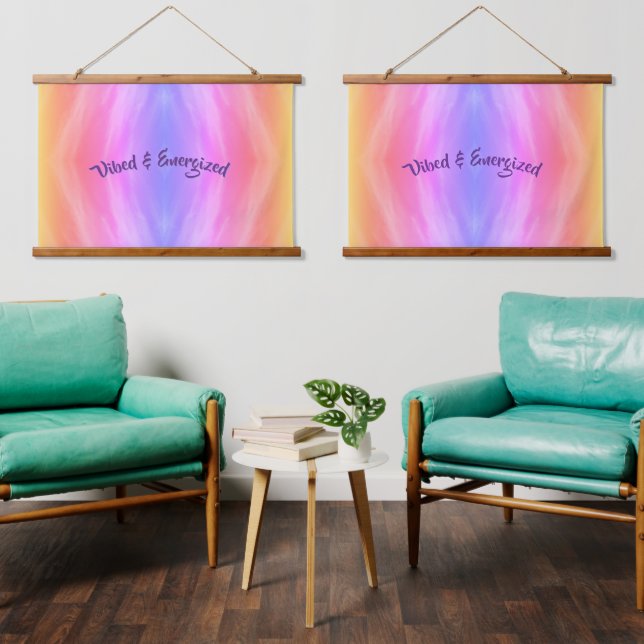 Tapiz de pared con techo de madera vivida y energi (Sala de estar)