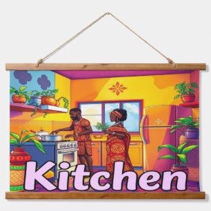Tapiz de pared de COCINA