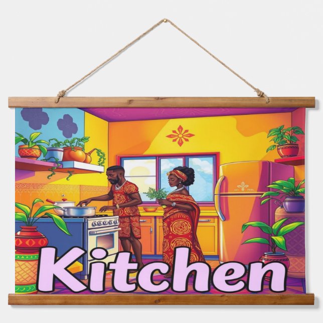 Tapiz de pared de COCINA (Anverso )
