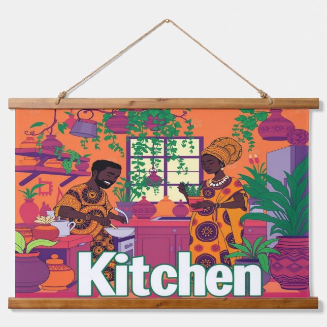 Tapiz de pared de COCINA (Anverso )