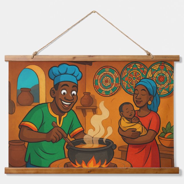 Tapiz de pared de COCINA (Anverso )