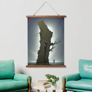 Tapiz de pared de espacios limítrofes