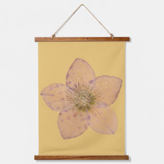 Tapiz de pared de flores botánicas - Pastel minima