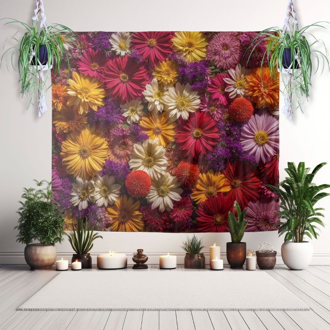 Tapiz de pared de flores elegantes para fondo (Subido por el creador)