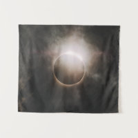 Tapiz de pared de fotografías de eclipse solar