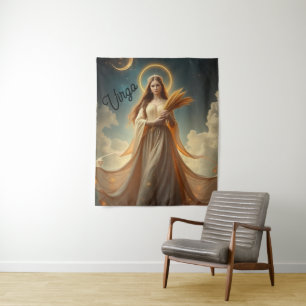 Tapiz de pared de la diosa Virgo