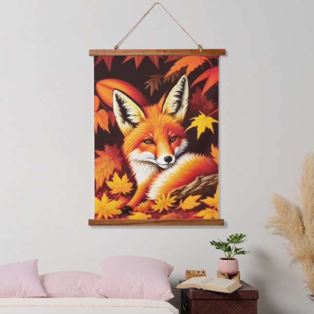 Tapiz de pared de la Fox roja (Dormitorio)