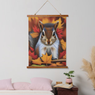 Tapiz De Pared De La Pequeña Ardilla