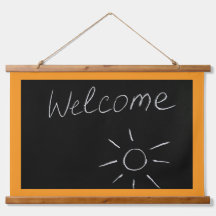 Tapiz de pared de marco de madera