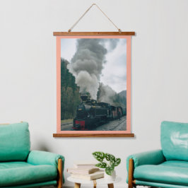 Tapiz de pared de marco de madera