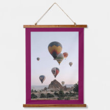 Tapiz de pared de marco de madera