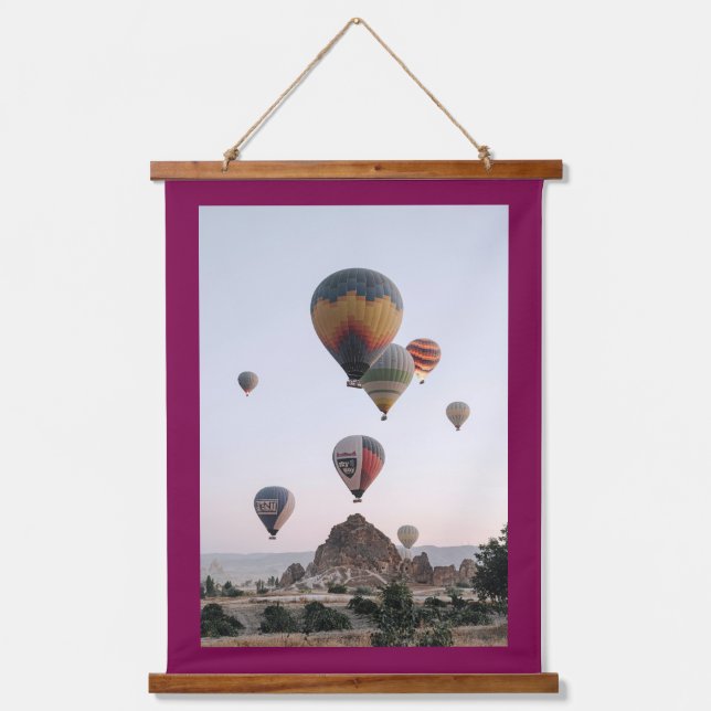 Tapiz de pared de marco de madera (Anverso)