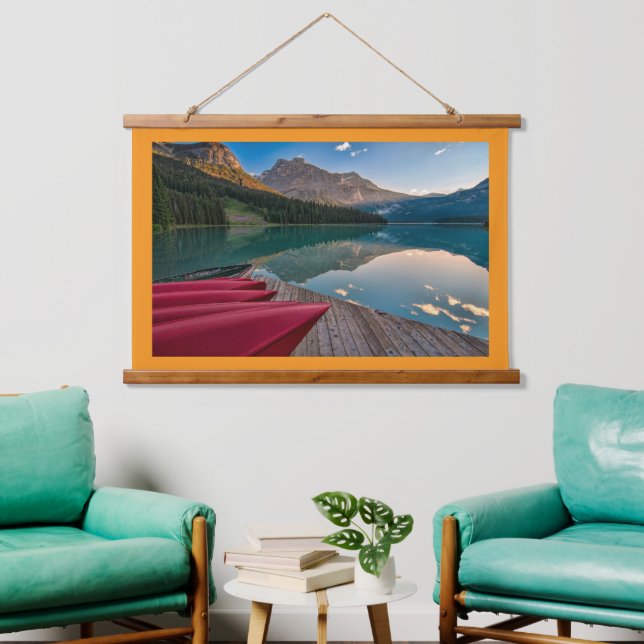 Tapiz de pared de marco de madera (Sala de estar)