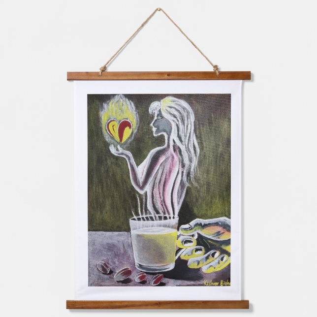 Tapiz de pared de muros de madera de tope2 (Anverso)