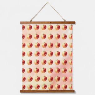 Tapiz de pared de patrón de Apple de color de agua