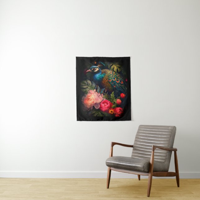 Tapiz de Pared de Peacock (In situ)