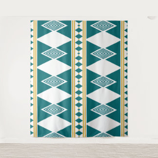Tapiz de pared de rejilla de diamante Neo-Deco Tea
