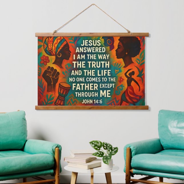 Tapiz de pared espiritual (Sala de estar)