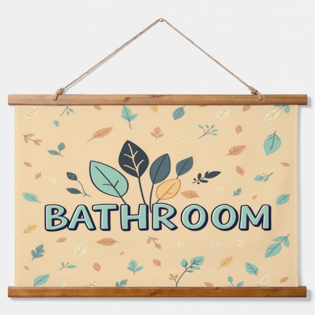 Tapiz de pared para BAÑO (Anverso )