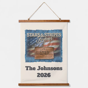 Tapiz de pared personalizado Stars & Stripes