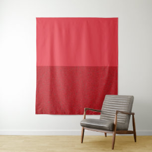 Tapiz de pared rojo personalizado - Textura de la 