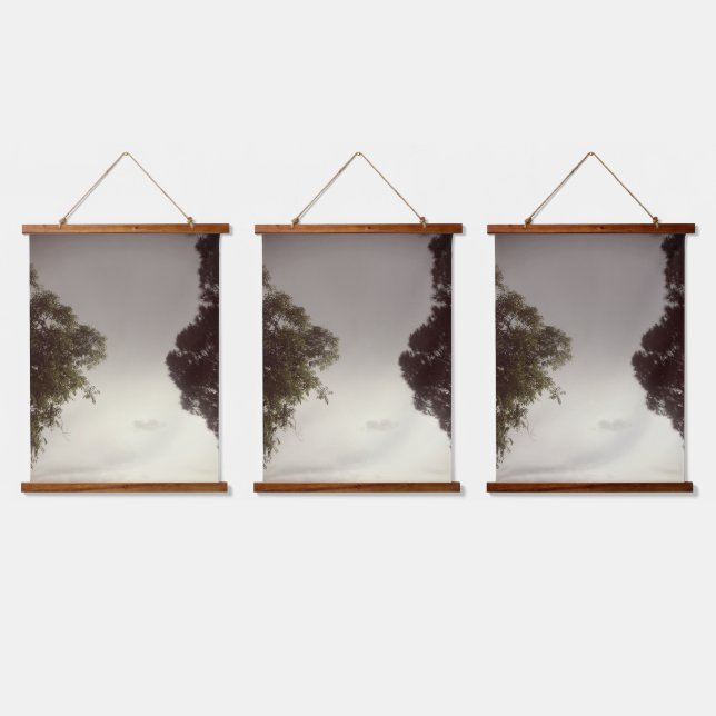 Tapiz de pared taponado de madera (Triple)