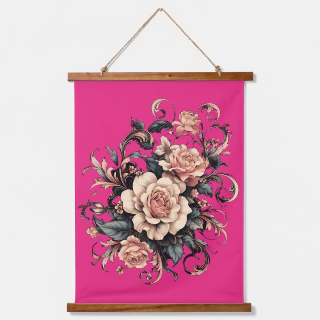 Tapiz de pared taponado de madera (Anverso)