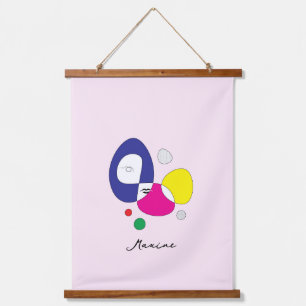 Tapiz de pared taponado de madera