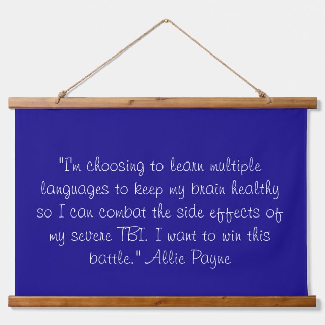 Tapiz de pared taponado de madera (Anverso )