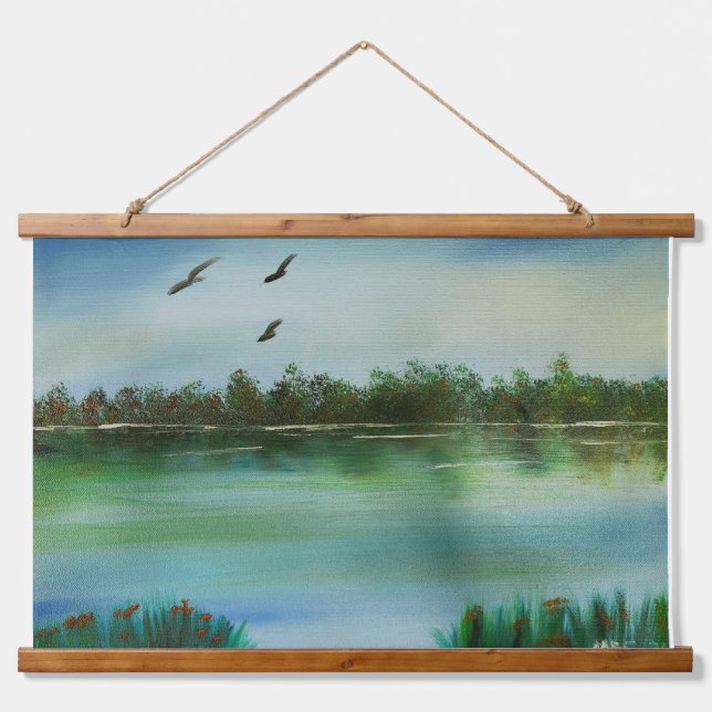 Tapiz de pared taponado de madera (Anverso )