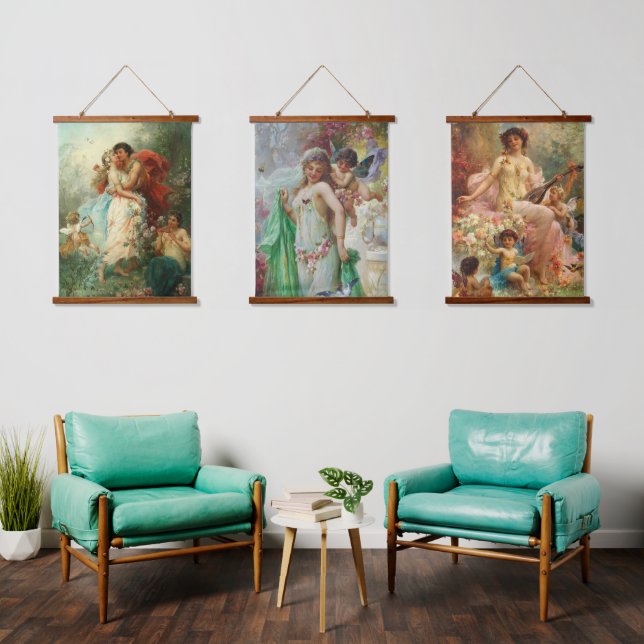 Tapiz de pared taponado de madera (Sala de estar)