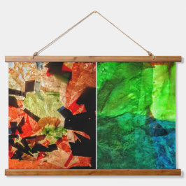 Tapiz de pared taponado de madera