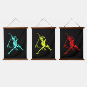 Tapiz de pared taponado de madera