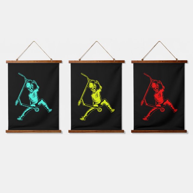 Tapiz de pared taponado de madera (Triple)